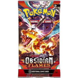 Pokémon Card Game: Scarlatto & Violetto - Obsidian Flames - Busta da 10 Carte (ENG)