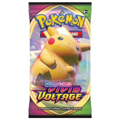 Pokémon Card Game: Spada & Scudo - Vivid Voltage - Busta da 10 carte (ENG)